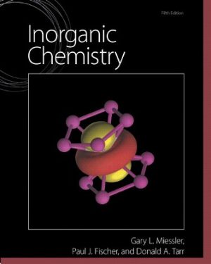 Solution Manual for Inorganic Chemistry 5/E Miessler