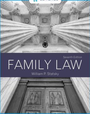 Test Bank for Family Law 7/E Statsky
