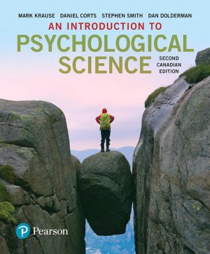 Test Bank for An Introduction to Psychological Science 2/E Krause