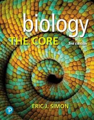 Test Bank for Biology: The Core 3/E Simon