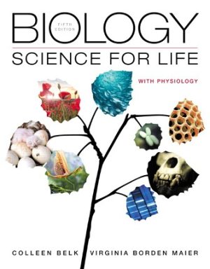 Test Bank for Biology: Science for Life with Physiology 5/E Belk