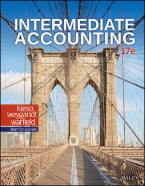 Solution Manual for Intermediate Accounting 17/E Kieso