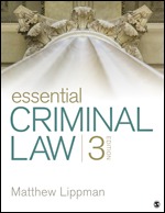 Test Bank for Essential Criminal Law 3/E Lippman
