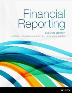 Test Bank for Financial Reporting 2/E Loftus