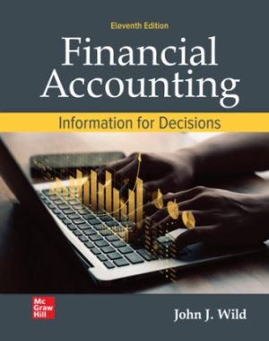 Solution Manual for Financial Accounting: Information for Decisions 11/E Wild