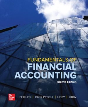 Solution Manual for Fundamentals of Financial Accounting 8/E Phillips