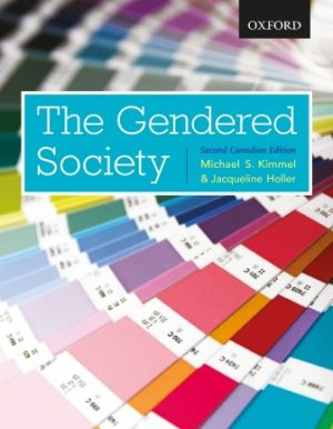Test Bank for The Gendered Society 2/E Kimmel