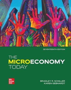 Solution Manual for The Microeconomy Today 17/E Schiller