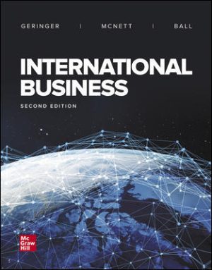 Solution Manual for International Business 2/E Geringer