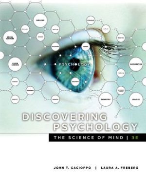 Test Bank for Discovering Psychology: The Science of Mind 3/E Cacioppo
