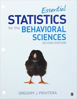 Test Bank for Essential Statistics for the Behavioral Sciences 2/E Privitera