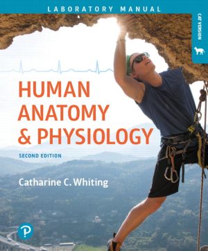 Test Bank for Human Anatomy & Physiology Laboratory Manual: Making Connections Cat Version 2/E Whiting