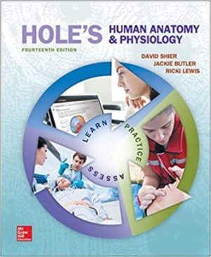 Test Bank for Hole's Human Anatomy and Physiology 14/E Shier