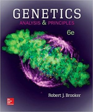 Test Bank for Genetics: Analysis and Principles 6/E Brooker