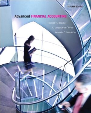 Solution Manual for Advanced Financial Accounting 7/E Beechy