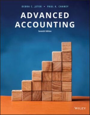 Solution Manual for Advanced Accounting 7/E Jeter