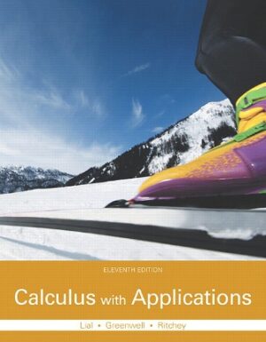 Test Bank for Calculus with Applications 11/E Lial