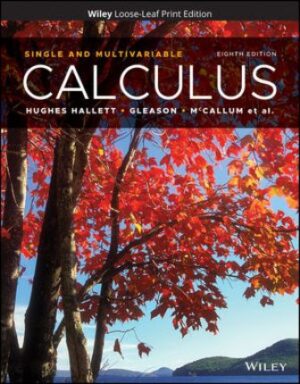 Solution Manual for Calculus Single and Multivariable 8/E Hughes-Hallett